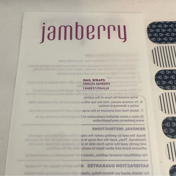 Jamberry Free Spirit Full Sheet Nail Wraps 88W3 - Picture 9 of 11